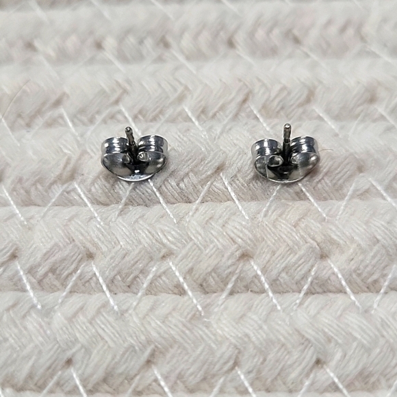 12mm Cabochon Earrings - Picture 4 of 5